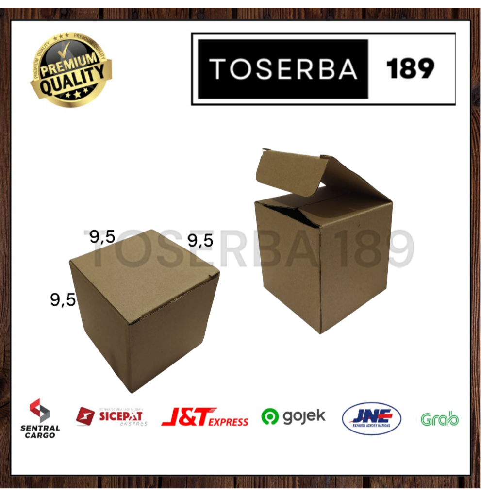 

kardus packing diecut/box pizza uk 9,5x9,5x9,5cm