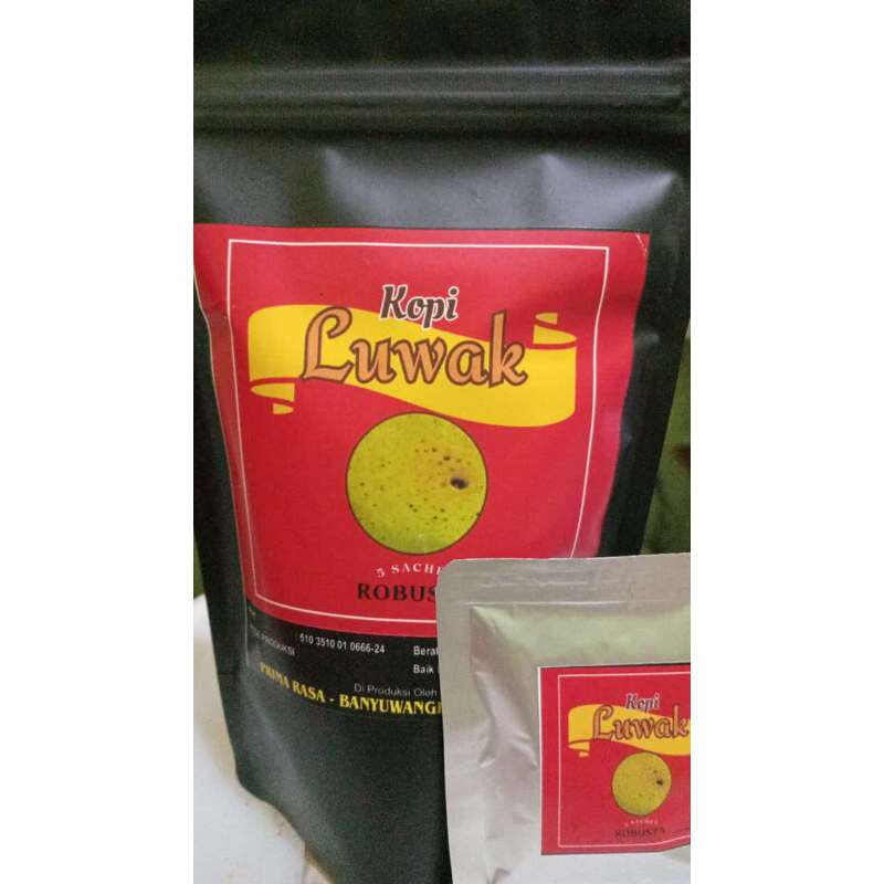 

Kopi Luwak original 100%