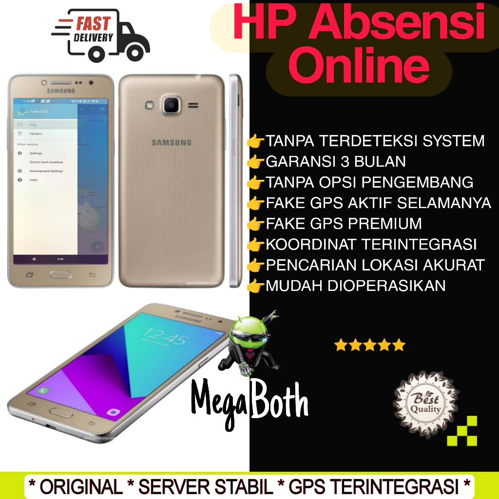 HP Absen Online (GPS Permanen)