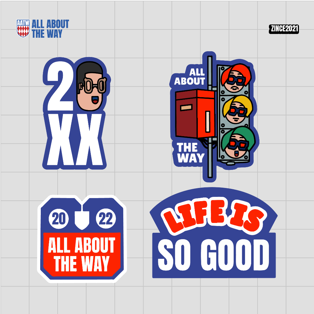 

AATW Vinyl Sticker Series - AK105