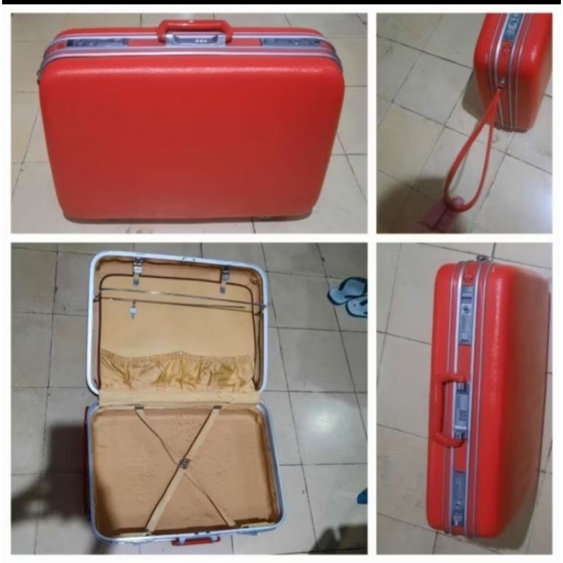 koper 24 inch luggage pesawat president preloved second