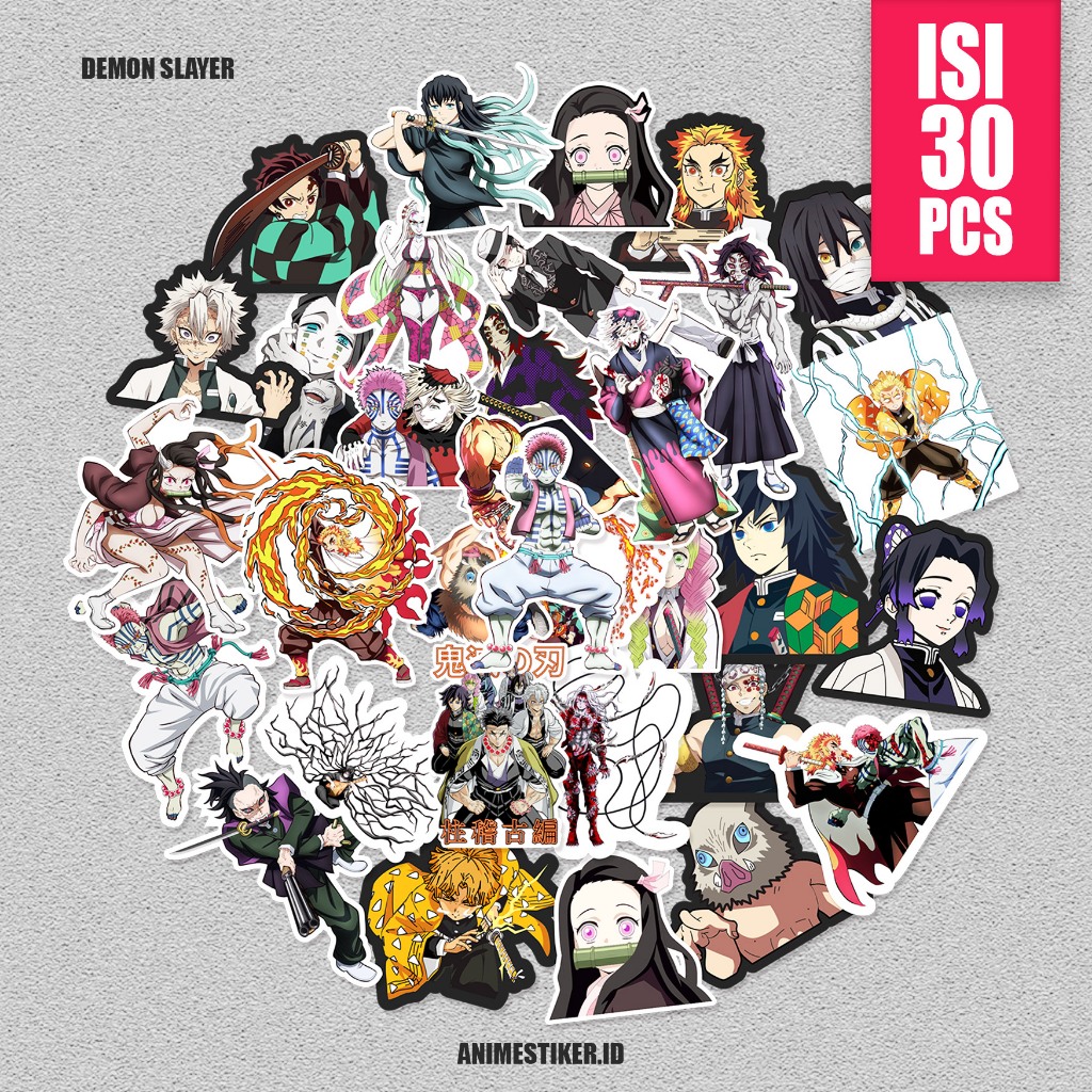 

stiker sticker pack anime DEMON SLAYER stiker anime stiker estetik stiker pack stiker motor stiker laptop stiker aesthetic stiker dinding