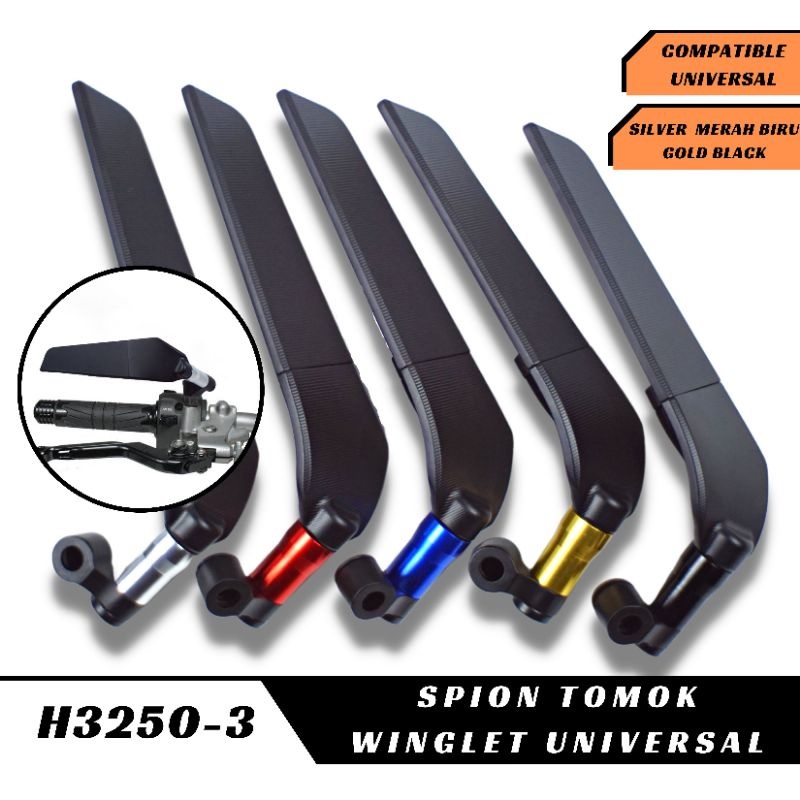 Spion Winglet Tomok Rear Mirror Full CNC Universal vario 160 vario 125 vario150 pcx 150 adv 150 pcx 