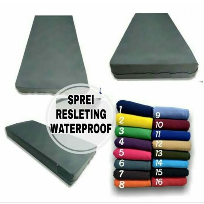 Custom Sprei Resleting Waterproof Polos