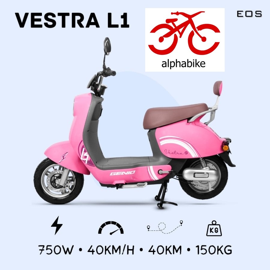 SEPEDA LISTRIK GENIO VESTRA L1 E-BIKE EBIKE