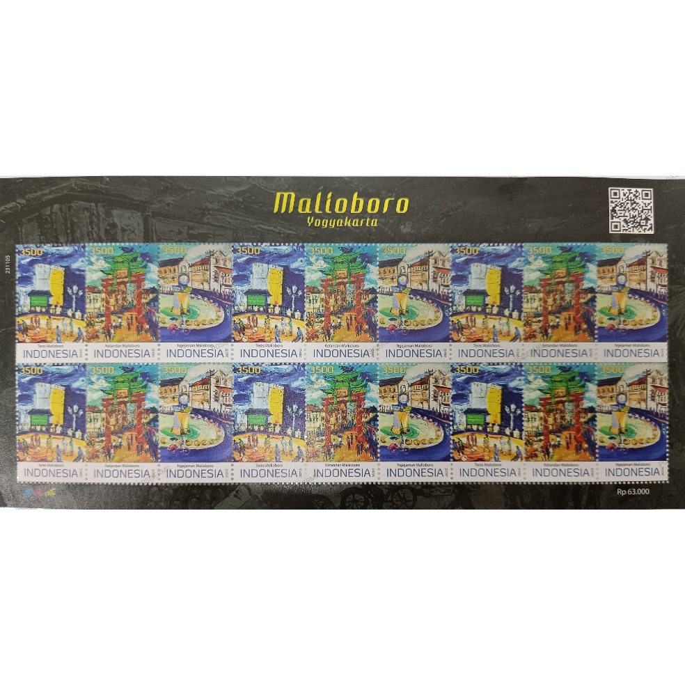 

PERANGKO LEMBARANFULL SHEET RP 35 GRST7742