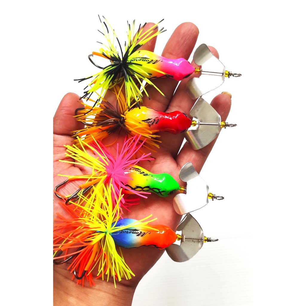 Buzzbait Umpan Gabus Umpan Toman Slater Lure Casting