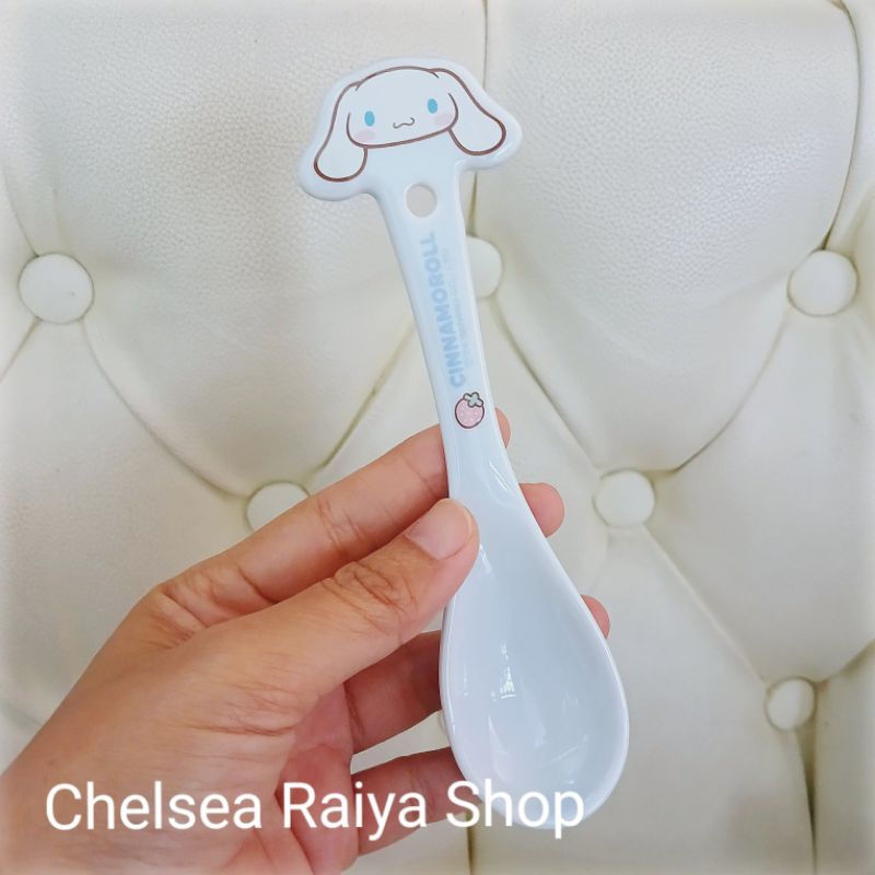 Sendok Keramik Sanrio Cinnamoroll 15cm Cinamorol Cinamoroll Cinnamonroll Kawaii Original
