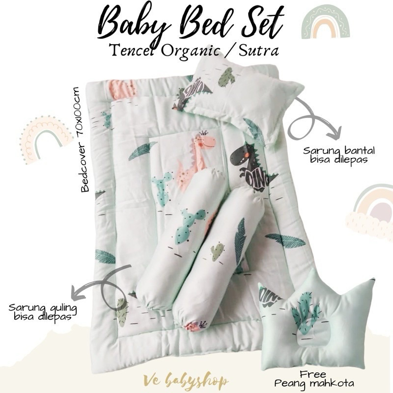 Baby Bedding Set Bedcover Set Bayi TENSEL ORGANIC SUTRA