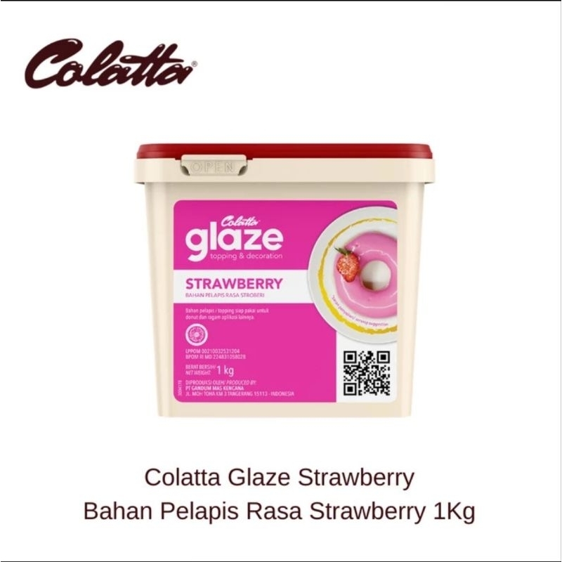 

Glaze collata strawberry 1kg