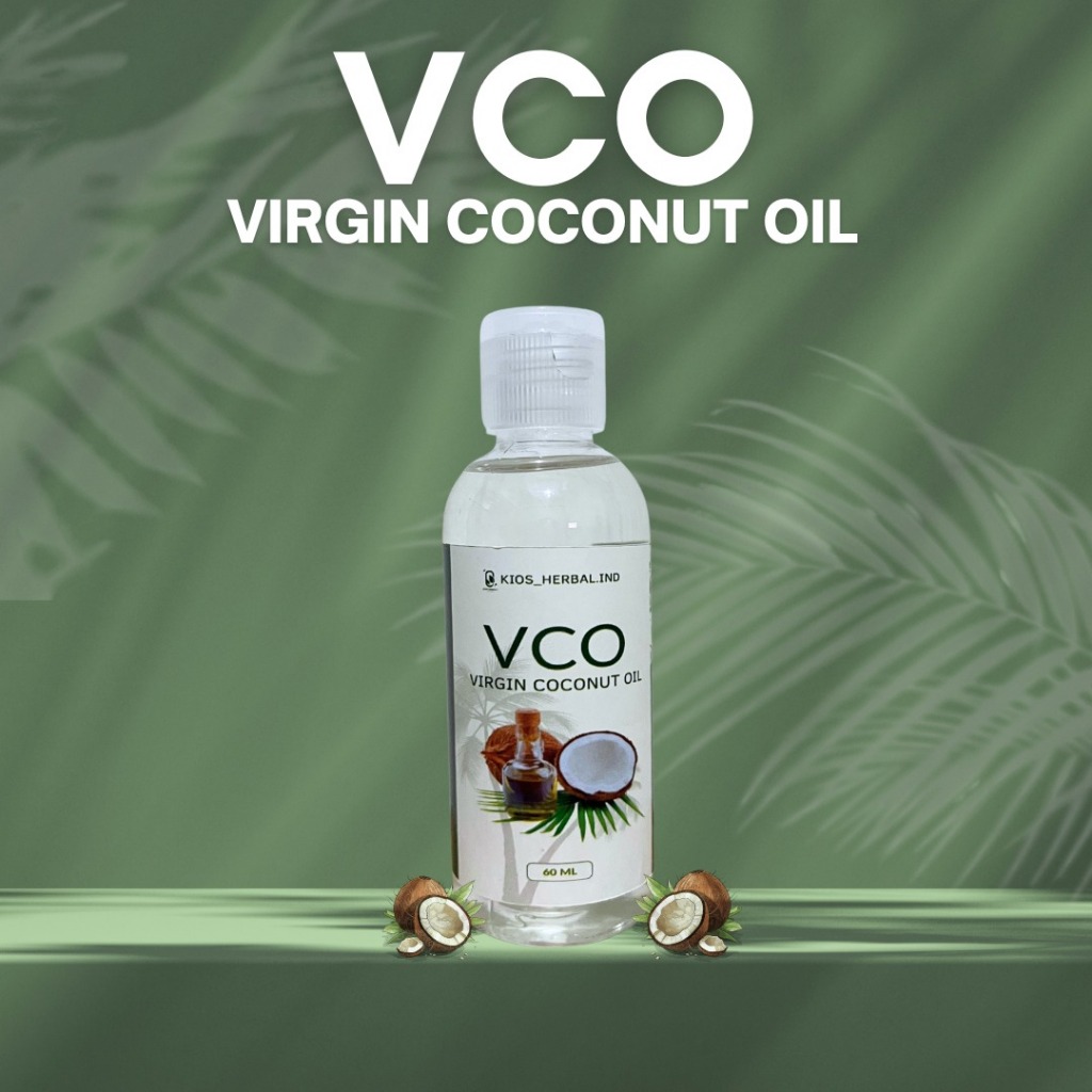 

VCO Minyak Kelapa Murni/ Virgin Coconut Oil 60ml Asli 100% Fliptop