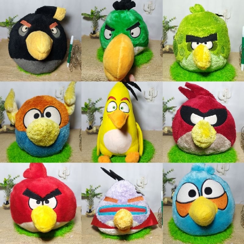 BONEKA ANGRY BIRD ORIGINAL