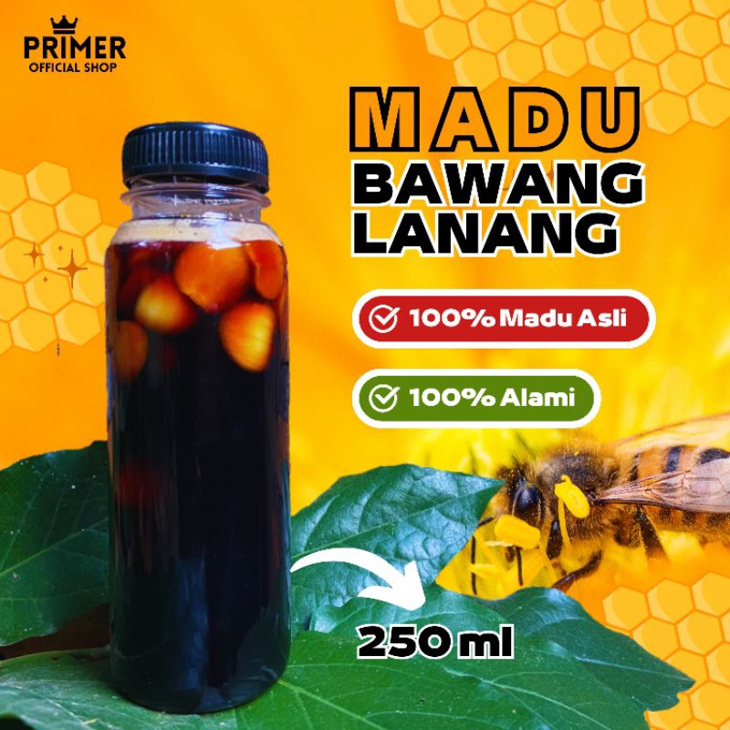 

Madu Bawang Lanang/Tunggal | Madu Asli 250 ml