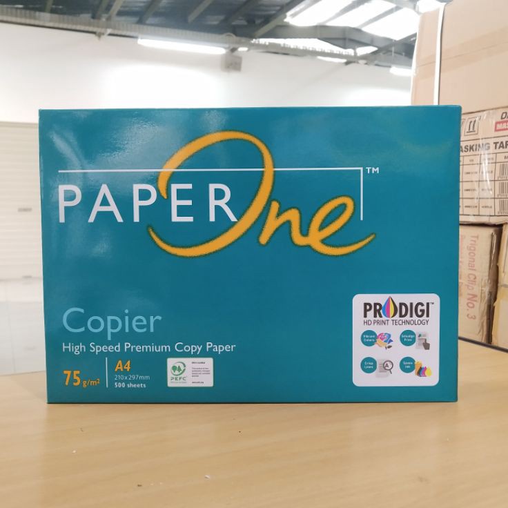 

Promo FUA KERTAS HVS PAPER ONE A4 75GR PUTIH 34 Bestseller