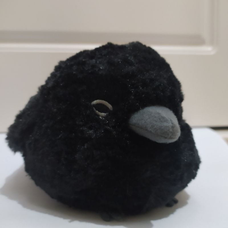 Boneka Burung Gagak / Fuku fuku Crow Amuse Plush Original