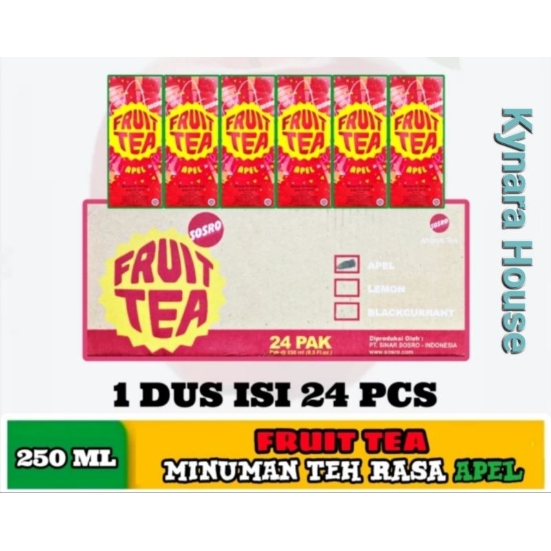 

Fruit Tea Kotak 24x250ml (Karton)