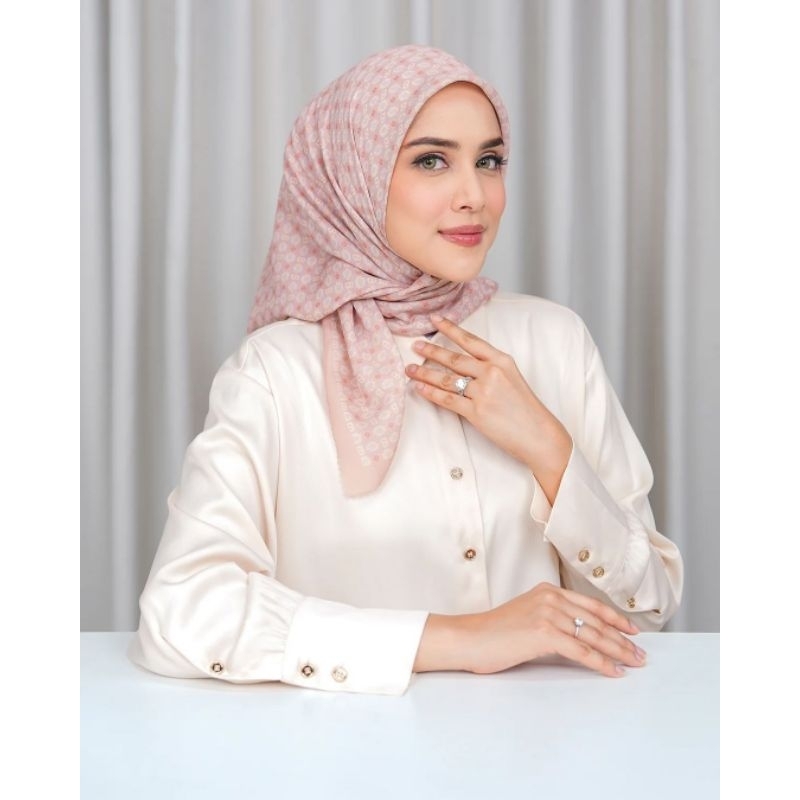 BUTTONSCARVES IKAT MISTY ROSE
