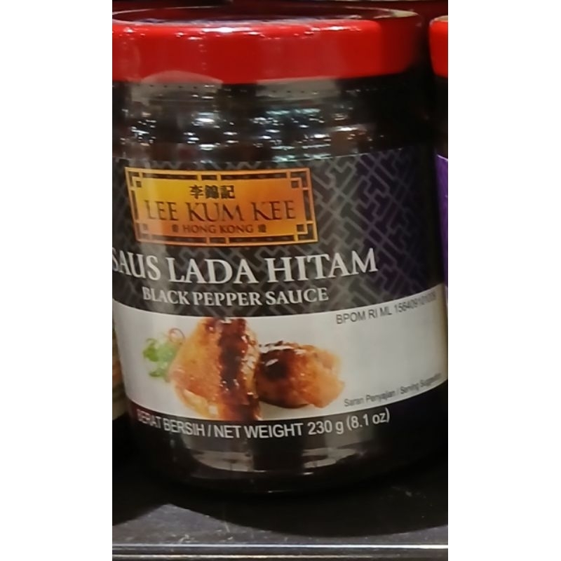 

LEE KUM KEE Black Pepper Sauce Saus Lada Hitam 230g - LM