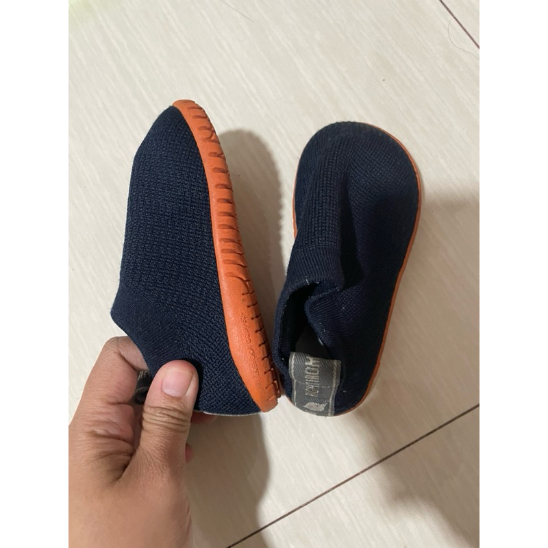 PRELOVED PYOPP gallop barefoot sneakers Gallop Sneaker - Drape Of Night On Orange  (Sepatu Anak PYOP