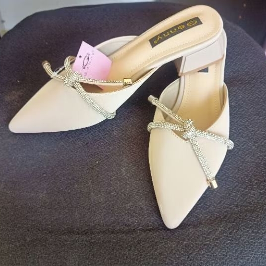 SALE Sandal selop sepatu slip on wanita Genny