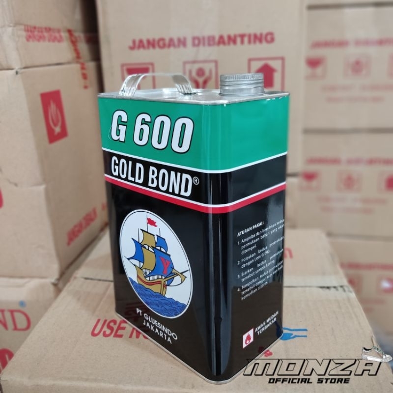 

LEM GOLD-BOND G-600 LEM SEPATU LEM SANDAL INI 3 LITER