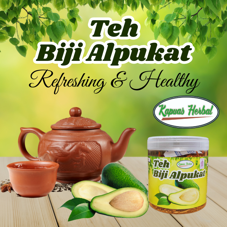 

Teh Biji Alpukat Toples Minuman