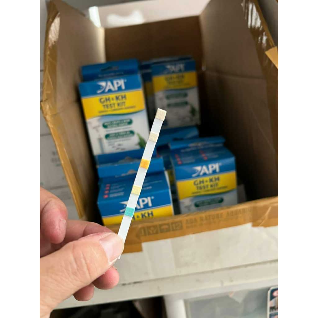 Water Test API Test STRIPS 5 in 1 TEST Kit PH NITRIT NITRAT KH GH