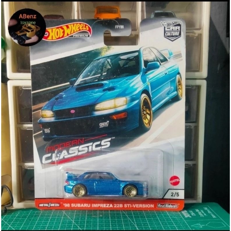 hotwheels 98 Subaru Impreza 22b STI