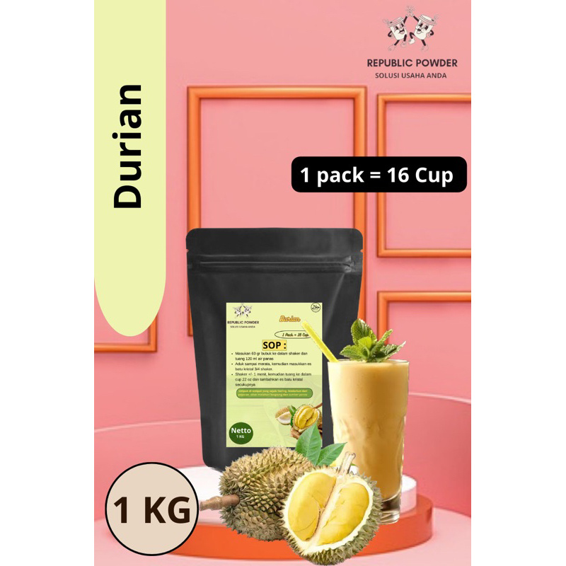 

DURIAN 1 KG PREMIUM POWDER DRINK