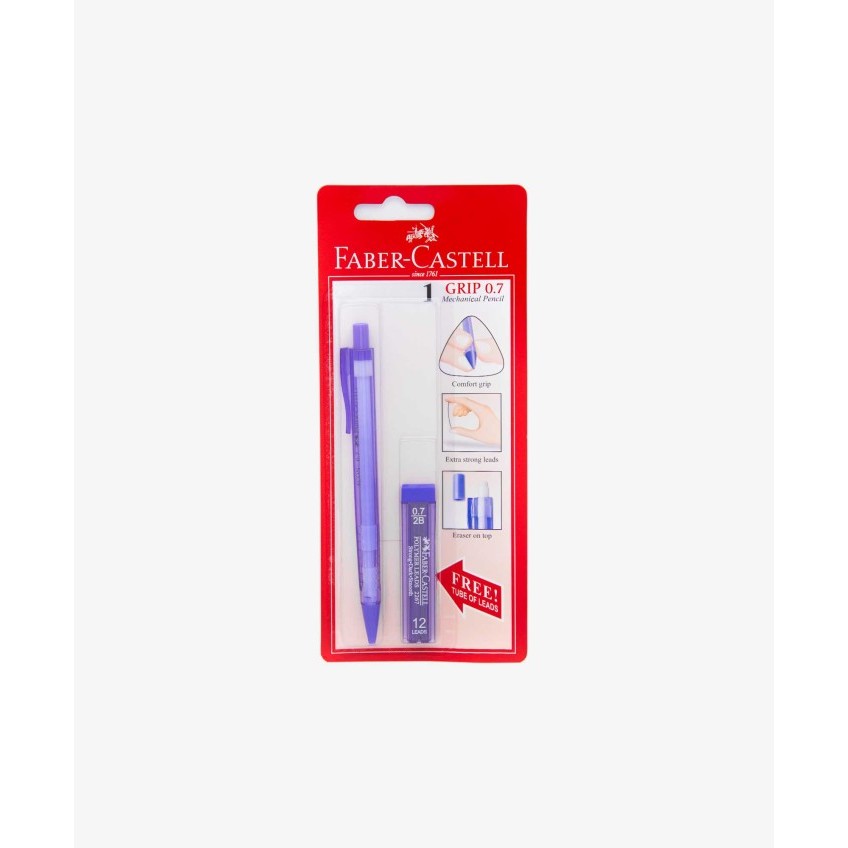 

(Original) Gramedia Pekanbaru - FABER CASTELL ERGO.MECH PCL 0.7 TRANSP 134301