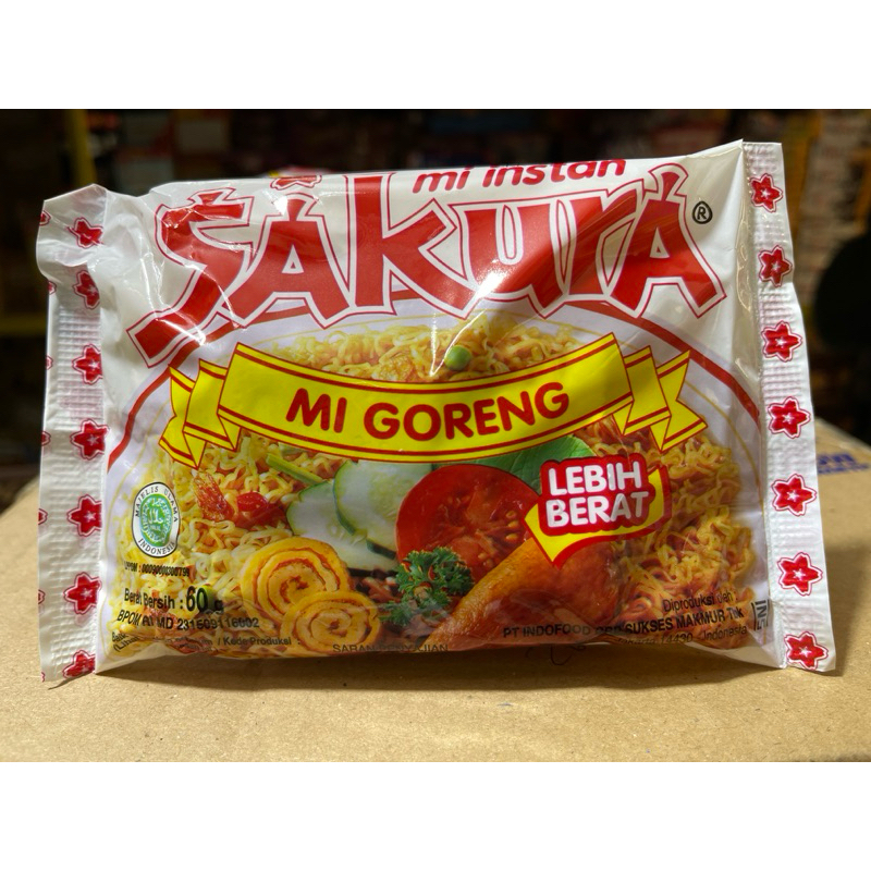 

MIE SAKURA GORENG 60GRAM ( 1 PCS )