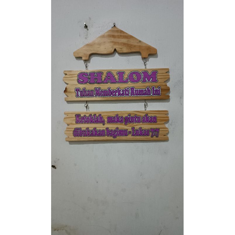 Pajangan pintu/hiasan dinding rohani kristen