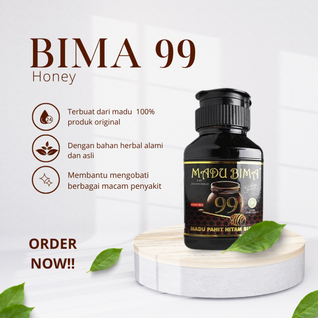 

MADU PAHIT HITAM SUPER BIMA99| HERBAL DIABETES JANTUNG KOLESTEROL| MEMBANTU MENJAGA KESEHATAN TUBUH