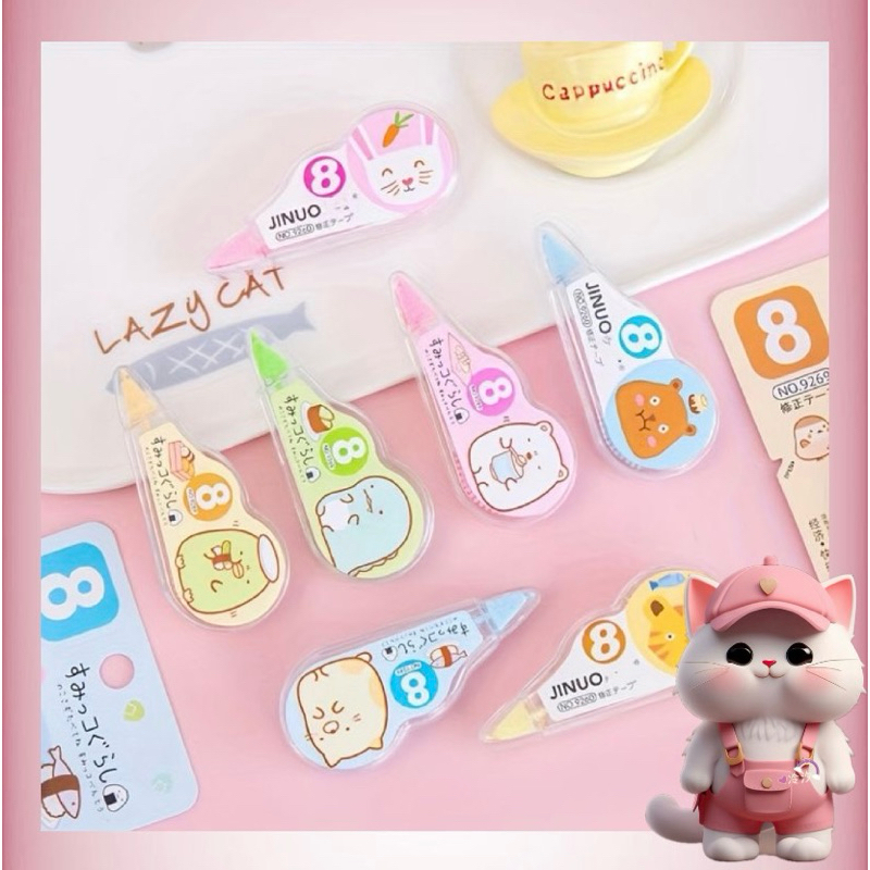 

N85 Tip-Ex Roll Correction / Penghapus Tip-Ex / Correction Tape / Tipe X Roll Murah / Tipex Kertas Roll