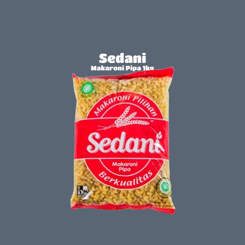 

Sedani Macaroni Pipa 1 kg