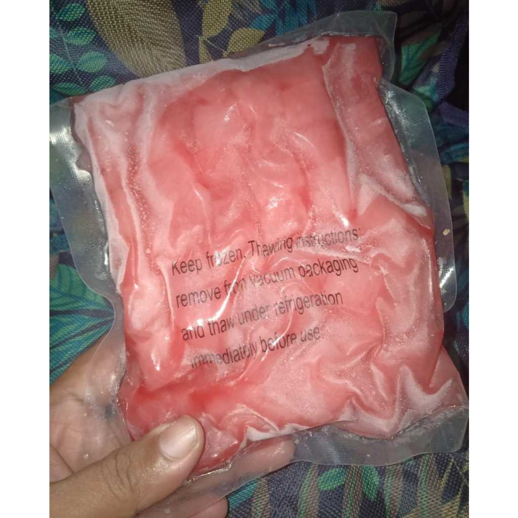 

Tuna Cube Dadu Kemasan Vacum Kurang Lebih 500 gram