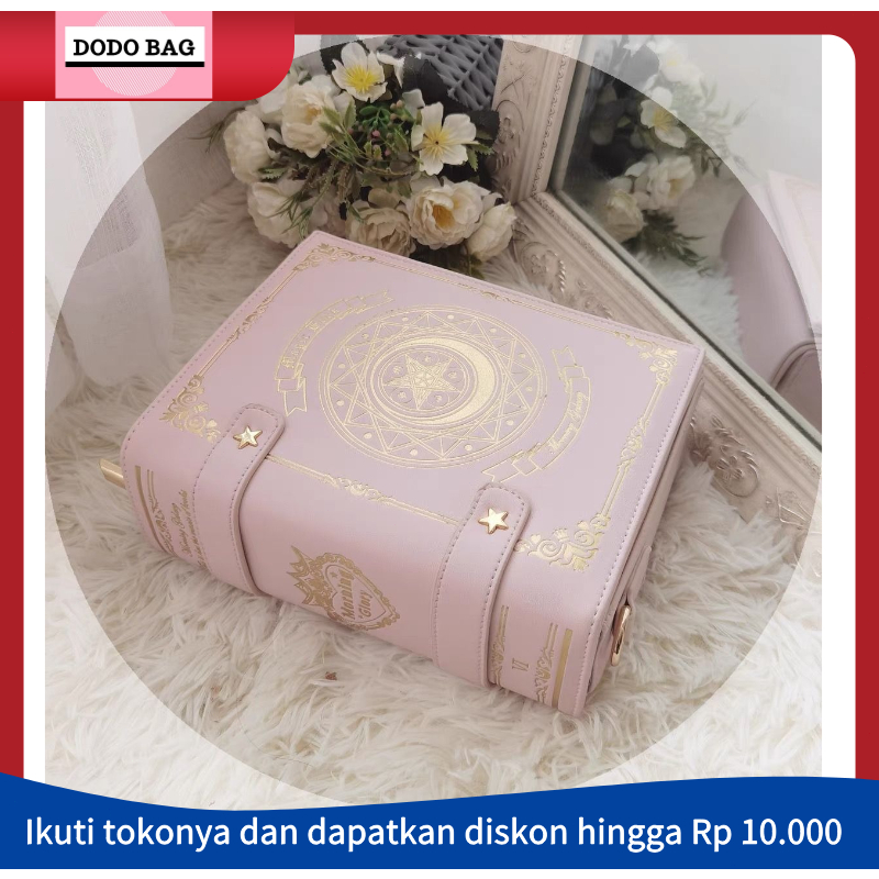 Tas seragam baru JK 2024 Design asli Starry Moon Magic backpack