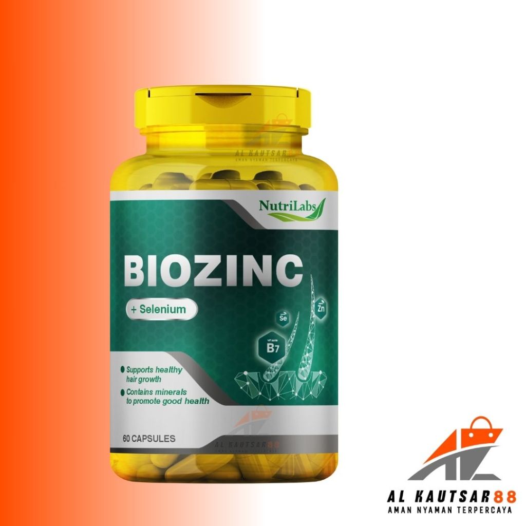 Nutrilabs Biozinc support healthy hair growth penumbuh rambut