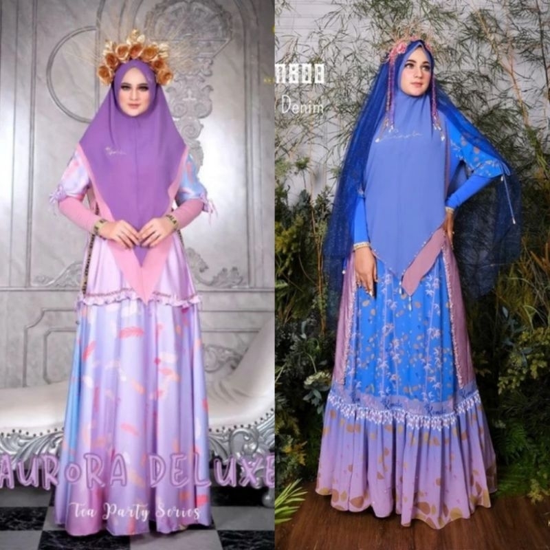 [KAMEELA HIJABKU] GAMIS SYARI TERBARU / DRESS SET " ANINDYA SET & AURORA SET DELUXE  " By Kameela Hi