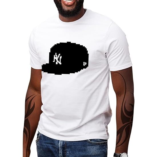 Kaos Grafis Pria Swag Point – 100% Katun Lengan Pendek Atasan Kasual Perkotaan Streetwear Hip Hop