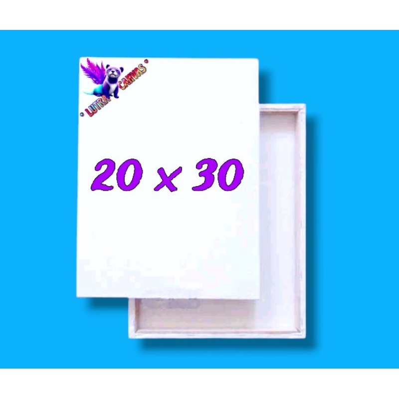 Kanvas lukis ukuran 20 x 30