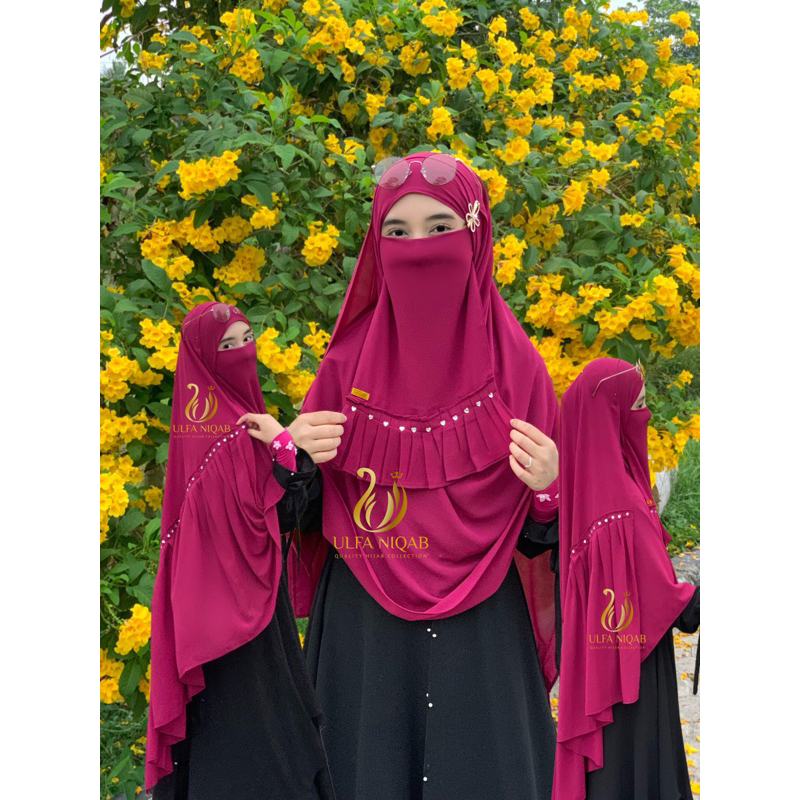 Pashmina Khadijah set Cadar | Pashmina Syar'i Set Cadar