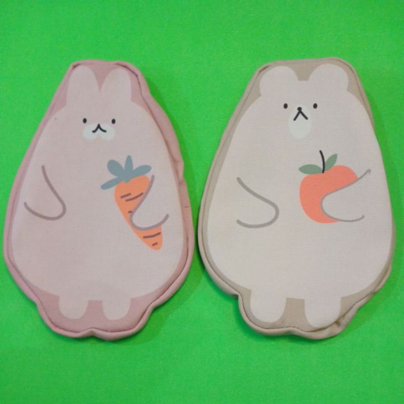 

Pencil Case Tempat Pensil Kain Seleting Carrot Apple Cute