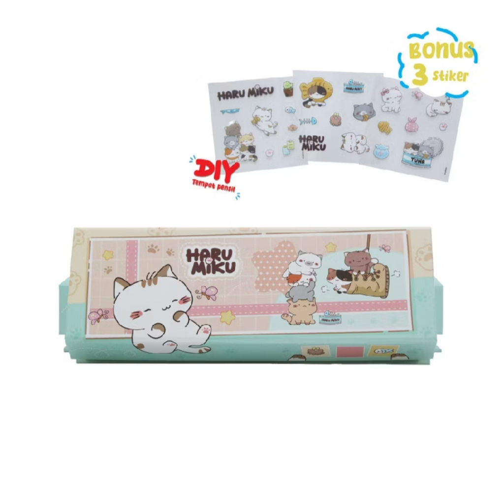 

Tempat pencil Haru Miku paper pencase Adinata Original