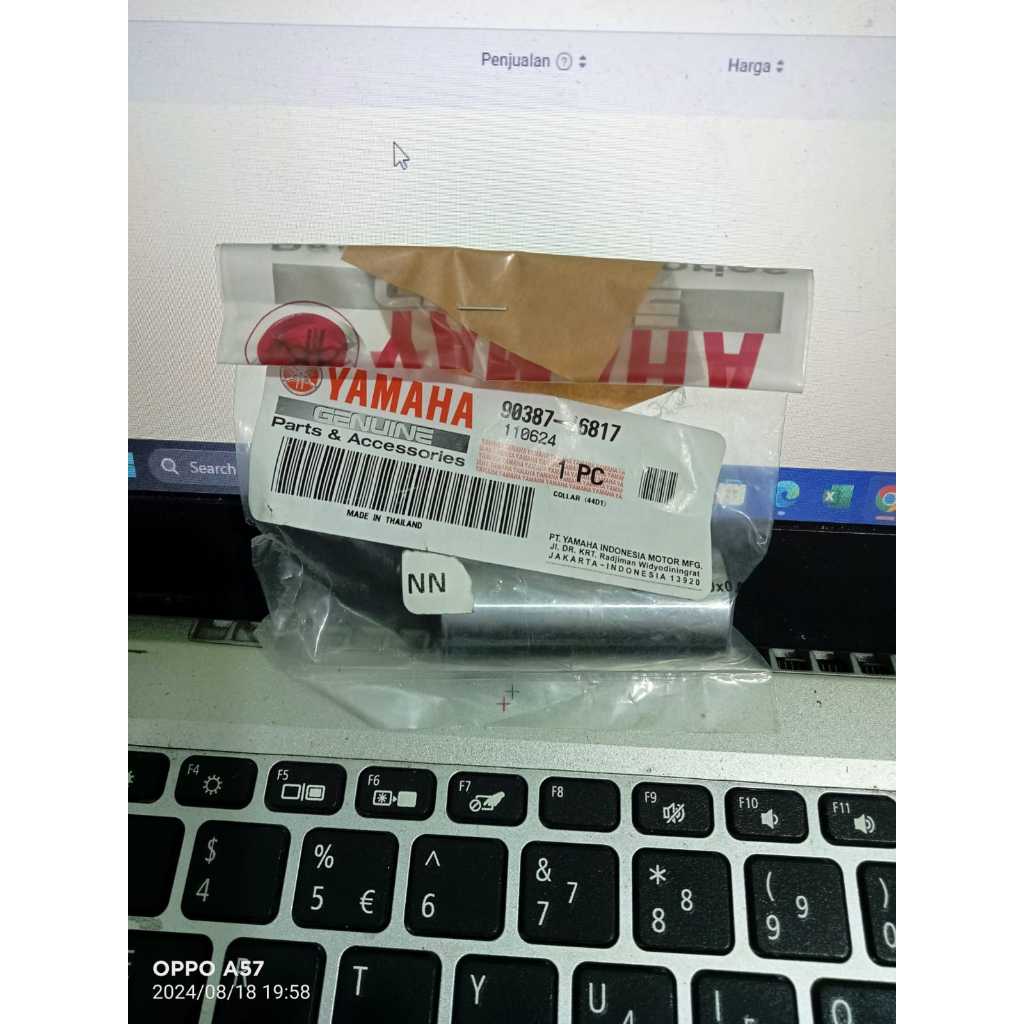 Rumah Roller CVT 44D Kompatibel Yamaha Xeon Kode 90387-16817