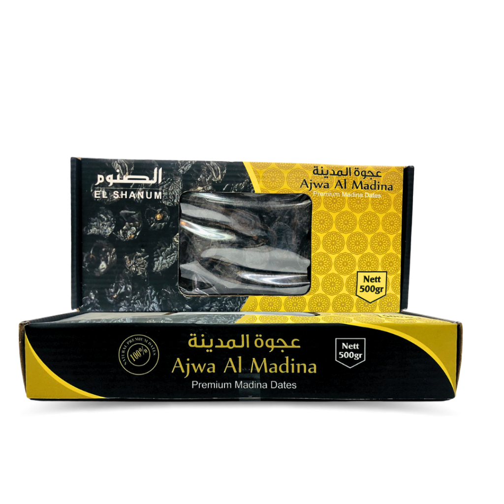 

Kurma Ajwa Premium Elshanum 500g Al Madinah / Kurma Ajwa Super Al Madinah / Kurma Azwa Original 100%