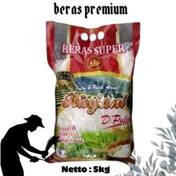 

beras rinjani premium,netto 5kg