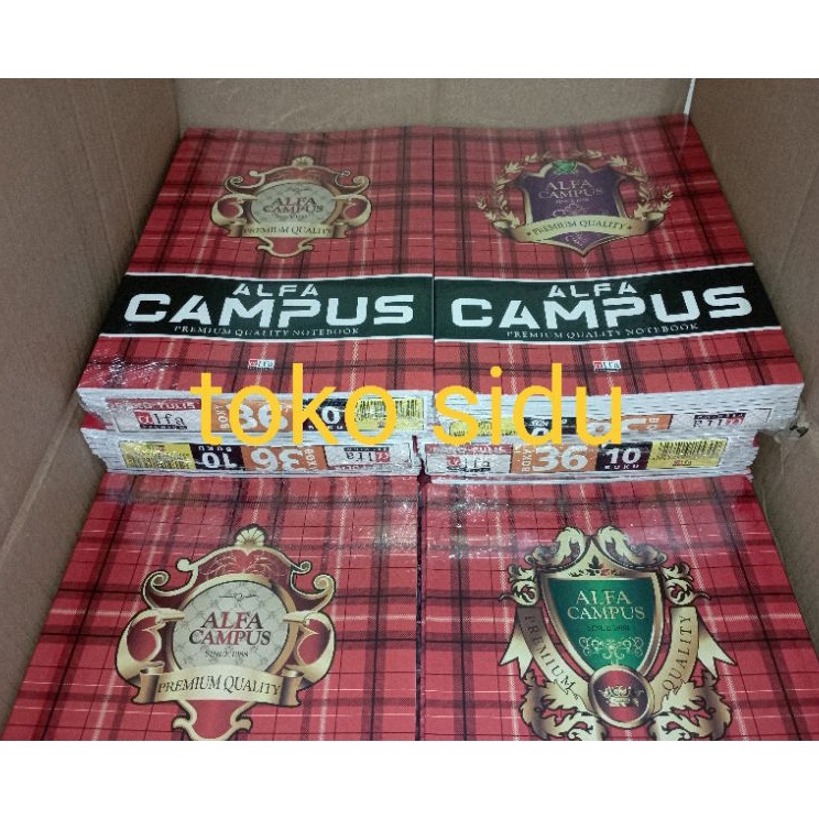 

ZYDRC3838 Buku Tulis Boxy BM Campus isi 36 Lembar Murah Grosir