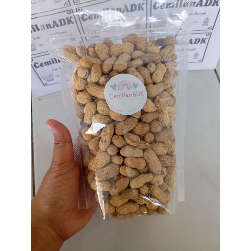 

kacang kulit asin 250g/kacang kulit merk MJ asin enak gurih