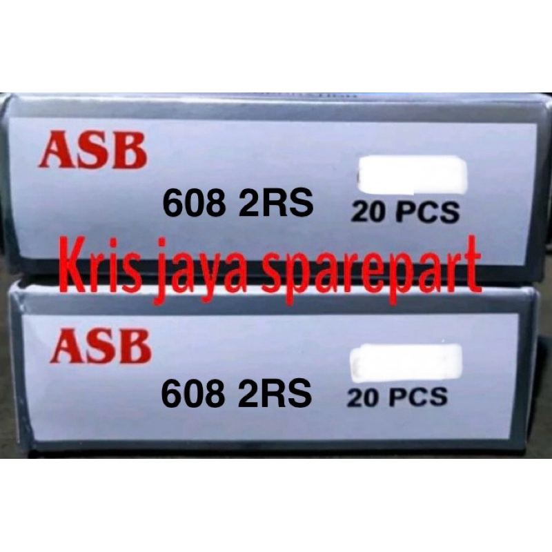 Bearing 608 2rs Laher kipas angin duduk wall fan Pengganti Bousing kipas angin merk asb